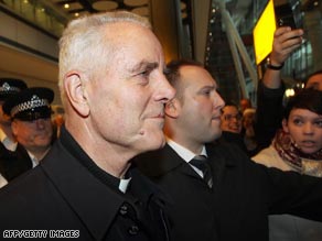 Pope Benedict XVI has admitted making mistakes over Bishop Williamson's, pictured, return.