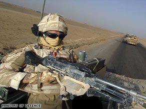 Britain currently has 8,300 troops in Afghanistan.