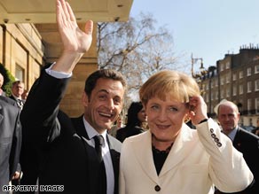 President Nicolas Sarkozy and Angela Merkel say financial regulation is not open to negotiation.