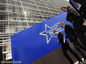About 375 million EU citizens aged 18 or over are entitled to vote.