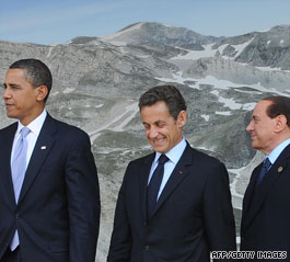 G-8 leaders focus on global warming