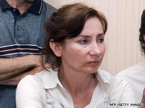 Estemirova, pictured in 2007, had been openly critical of Chechnya's president, Ramzan Kadyrov.