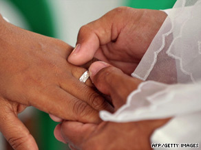 Statistics show an increasing number of couples live together before their wedding day, the church says.