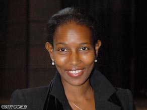 Outspoken critic of Islam, Ayaan Hirsi Ali