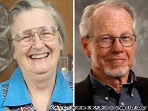 U.S. professors Elinor Ostrom and Oliver Williamson are joint recipients of the Nobel Prize for economics.