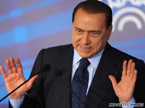 Silvio Berlusconi has refuted the claims made by the Times newspaper as baseless.