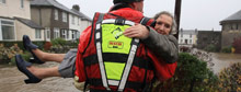 Flood cleanup begins in UK