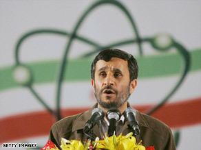 President Mahmoud Ahmadinejad insists Iran's nuclear program is only intended for peaceful purposes.
