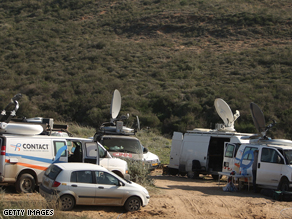 The world's media have been camped on the Israeli border with Gaza.