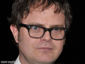 Rainn Wilson says fellow members of his Baha'i faith are being persecuted in Iran.