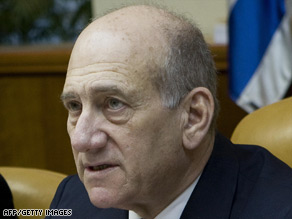 Iran is reported to have called for the arrest of PM Ehud Olmert on war crimes charges for Israel's Gaza offensive.