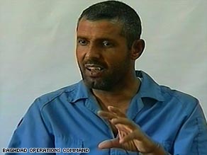 In the video, the man calls himself Ahmed Abed Ahmed Khamees al-Mujamaie.