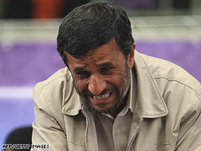The presidential election results gave Mahmoud Ahmadinejad a resounding victory.