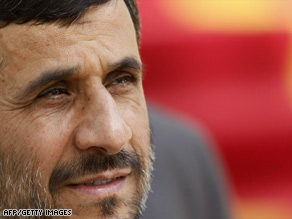 Mahmoud Ahmadinejad hailed the election as an "example" for the entire world of the people's will.