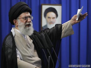 Iran's supreme leader Ayatollah Ali Khamenei said last week's election demonstrated the majority of Iranians trusted the Islamic regime.