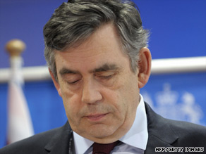 Gordon Brown's comments on Iran have been muted despite sharp attacks on the UK.