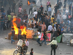 Ayatollah Ahmed Khatami says rioters in Iran will be 'firmly' dealt with if they continue to protest.