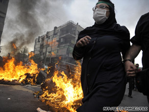 The unrest following the disputed election led to riots on the streets and a brutal clampdown by authorities. 