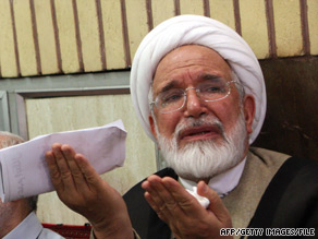 Reformist Mehdi Karrubi faces mounting criticism from hard-liners.