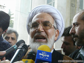Mehdi Karrubi, seen in 2004, sought Iran's presidency in the June 12 election.