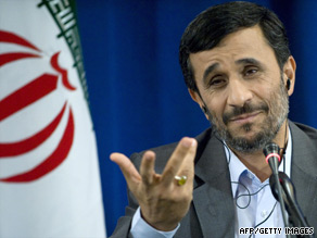 Iranian President Mahmoud Ahmadinejad says President Obama's accusations are "baseless."