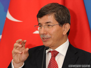Foreign Minister Ahmet Davutoglu says, "We hope that the situation in Gaza will be improved."