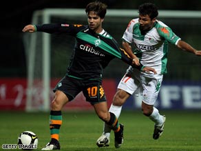 Werder Bremen's Brazilian, Diego, left, is attracting interest at Juventus.
