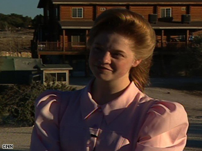 Betty Jessop at the FLDS compound.