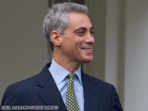 White House Chief of Staff Rahm Emanuel.