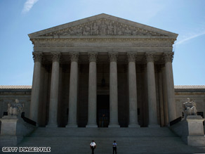 The justices without comment Wednesday rejected an appeal from the federal government to reinstate the Child Online Protection Act (COPA), passed by Congress in 1998.