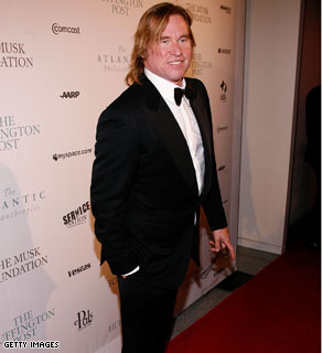 Actor Val Kilmer attends the Post Pre-Inaugural Ball hosted by The Huffington Post and MySpace at The Newseum on January 19, 2009 in Washington, DC.