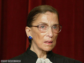Supreme Court Justice Ruth Bader Ginsburg told a group of lawyers and judges that she was 'cheered' at the nomination of Sonia Sotomayor.