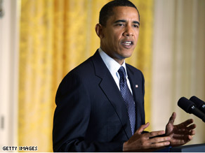 The President spoke Monday as the White House convened a bipartisan summit about the federal government's long term fiscal outlook.