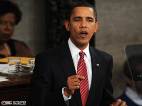 President Barack Obama on Tuesday called for all Americans to commit to at least one year of higher education or career training.