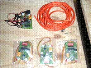 Components for the construction of improvised explosive devices found by Afghan Border Police and Coalition Forces in Khowst Province. 