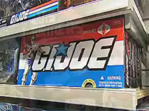  Hasbro is launching new toys for this summer’s G.I. Joe movie.