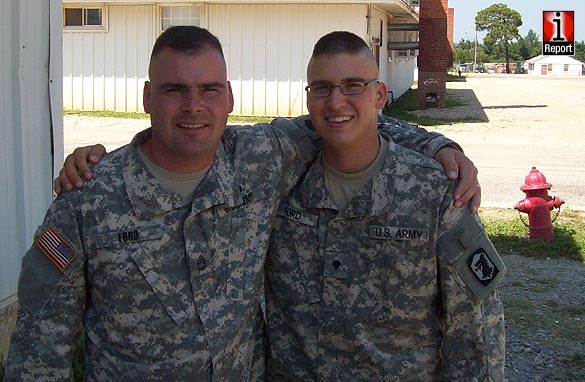 SFC Denver Ford and his son SPC Denver Ford Jr are both stationed in Afghanistan.