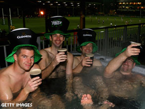 Make sure your St. Patrick's Day doesn't get ugly ... or as bad as it got in A-Tower at Franklin Pierce College in 1999.