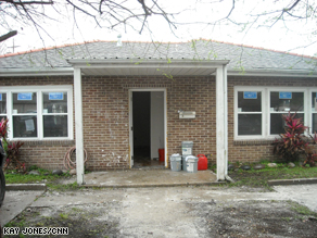 One house that is being rebuilt by the St. Bernard Project.