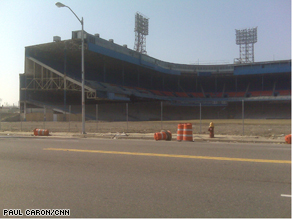 Detroit's Tiger Stadium.