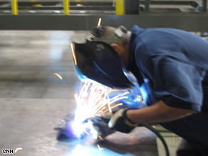 Inside the SRS plant.