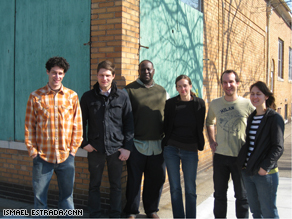 A group of artists is buying and moving into a Detroit neighborhood.