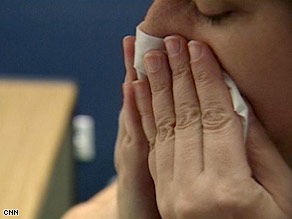 blowing nose 