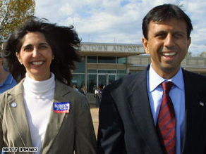Supriya Jindal, the wife of Louisiana Gov. Bobby Jindal, is flattered by speculation that her husband could be the Republican Party's standard-bearer in 2012.