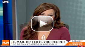 Robin Meade dishes on some Morning Express viewers' most horrendous email mistakes.