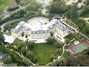 Candy Spelling's 56,500-square-foot French château-style mansion in Holmby Hills, Los Angeles, is on the market.