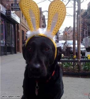 Sammy Gray celebrates Easter Week 2009.