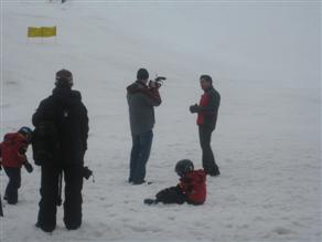 Dr. Sanjay Gupta on assignment in Mont Tremblant, Quebec.