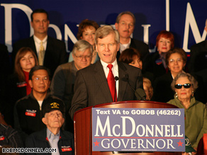 Republican Bob McDonnell dropped the F-bomb during a radio interview.