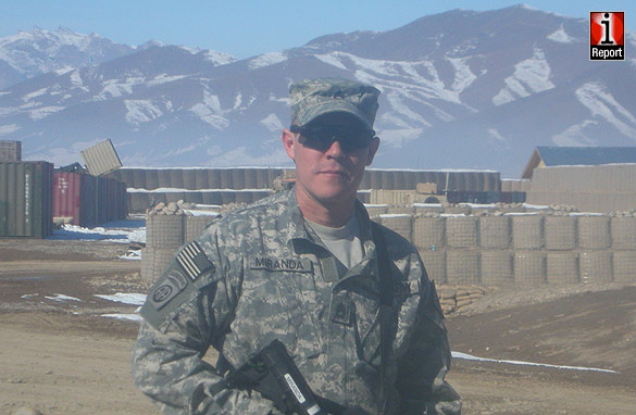 SFC Miranda is stationed in Afghanistan.